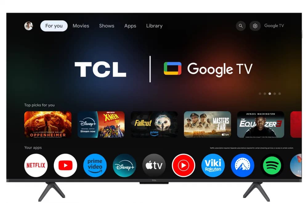 Televizor TCL Mini LED 50C61KS, 126 cm, Smart Google TV, 4K — miniatură