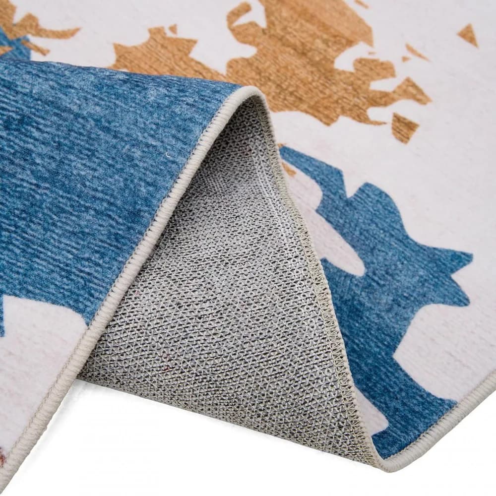 Covor printat, FARO 70x140 cm, lavabil cu spate antialunecare, inaltime fir 3mm — miniatură