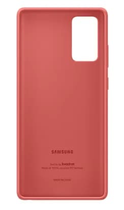 HUSA Smartphone Samsung, pt Galaxy Note 20, tip back cover (protectie spate), plastic, Kvadrat Cover, rosu, "EF-XN980FREGEU" — miniatură
