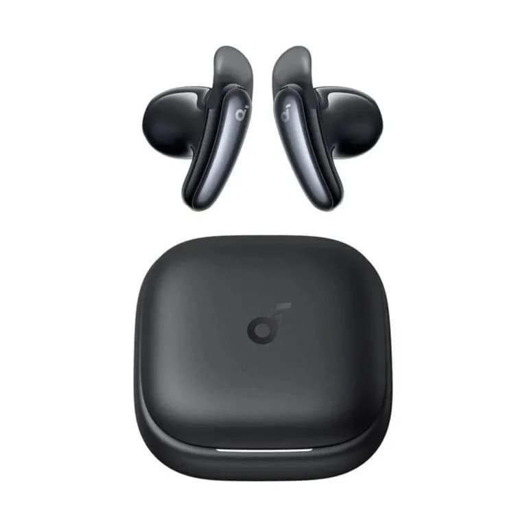 Casti Anker "Soundcore Liberty Buds", Semi in-ear, utilizare multimedia, Bluetooth 6.1, durata baterie pana la 30 ore, ANC adaptiv, negru, "D1200G11" - 0194644269449
