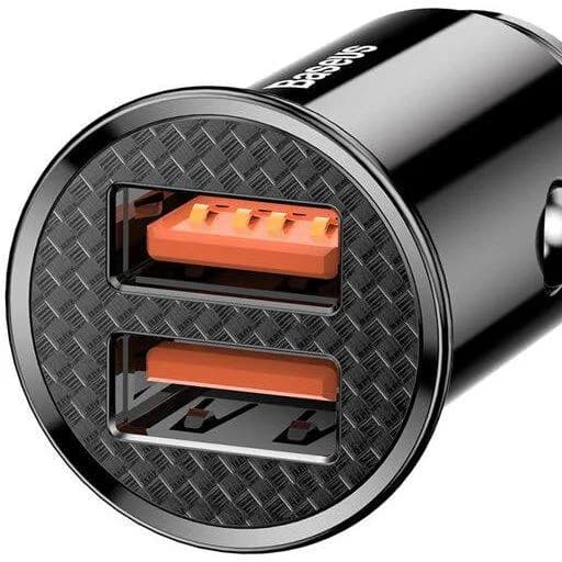 Incarcator Baseus Circular QC 30W, negru — miniatură