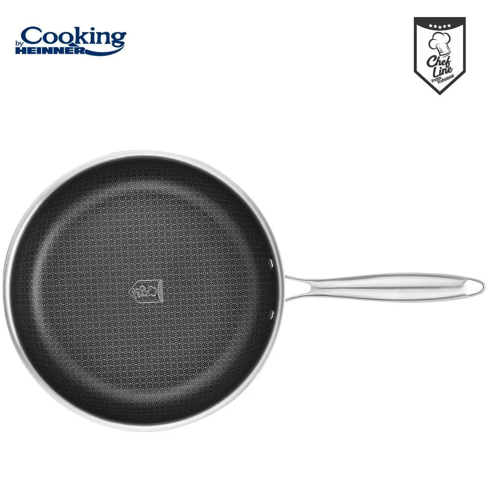 TIGAIE INOX IN 3 STRATURI 30X6 CM, TITANIUM3, COOKING BY HEINNER — miniatură