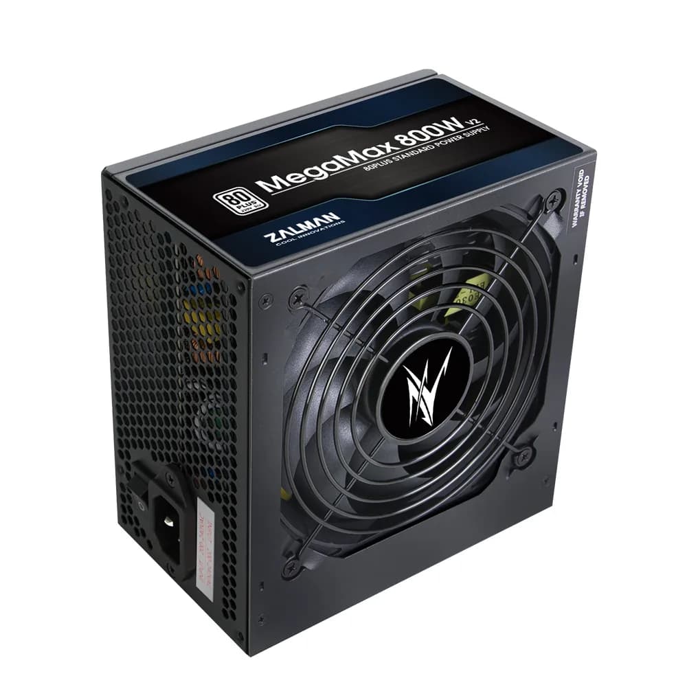 SURSA Zalman "TXII", 800W, certificare 80 Plus, non-modular, fan 120mm, negru, "ZM800-TXII"