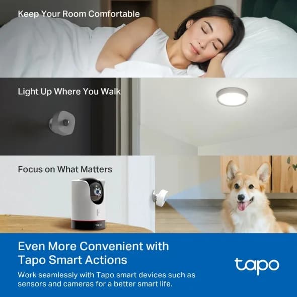 TP-LINK Mini Smart Wi-Fi Plug TAPO H110, IEEE 802.11b/g/n, 2.4 GHz WiFi, Bluetooth, material PC (V-0, UL 94), Flame-retardant, 100-240V~, 50/60 Hz — miniatură