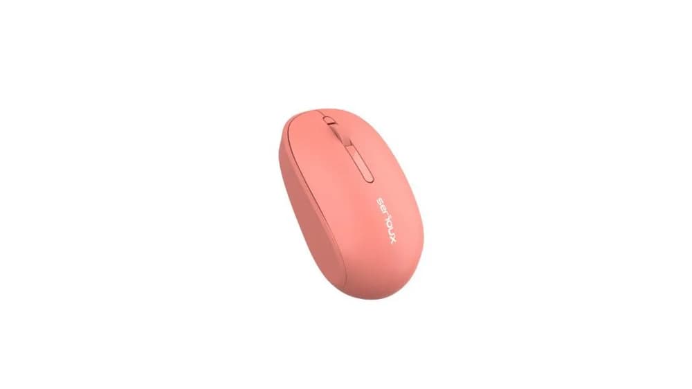 Mouse Serioux Spark 215 Wireless Portocaliu, Senzor: Optic, DPI: 1000, conexiune: Dongle USB 2,4 GHz, banda de frecventa: 2,4 GHz, click silentios, alimentare: 1 baterie AA inclusa, 1,5 V, cerințe OS: Win, Mac, Vista — miniatură