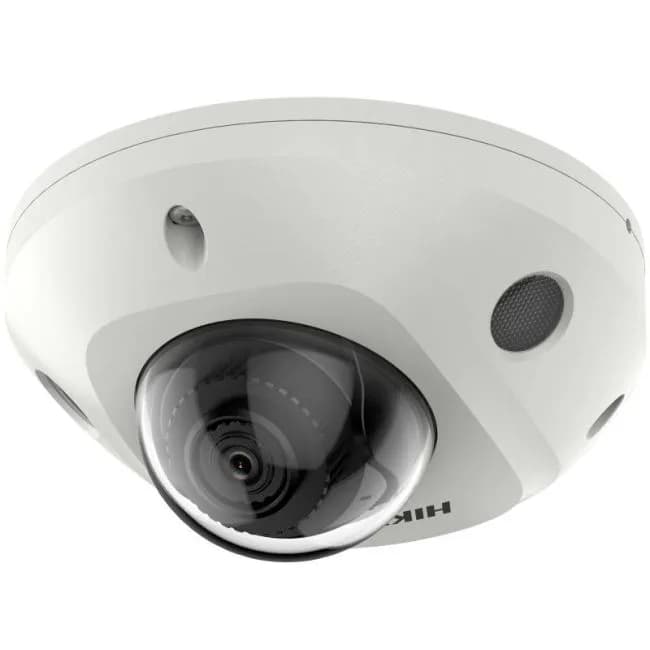 Camera de supraveghere IP Mini Dome 4MP Hikvision DS-2CD2543G2- LIS2U(2.8MM), lentila fixa 2.8mm, iluminare min: Color: 0.005 Lux @ (F1.6, AGC ON),0 Lux cu IR 30m, microfon dual incorporat, interfata audio: 1/1, alarma: 1/1, slot card de memorie: microSD/microSDHC/microSDXC maxim 512GB, alarma la