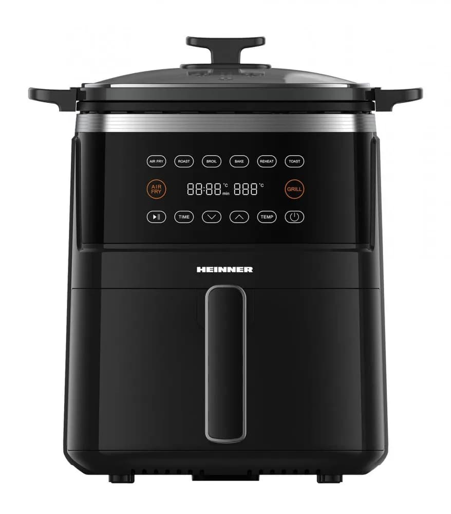 FRITEUZA CU AER CALD SI GRILL HEINNER VastCook HAFG-B5BK2600 — miniatură