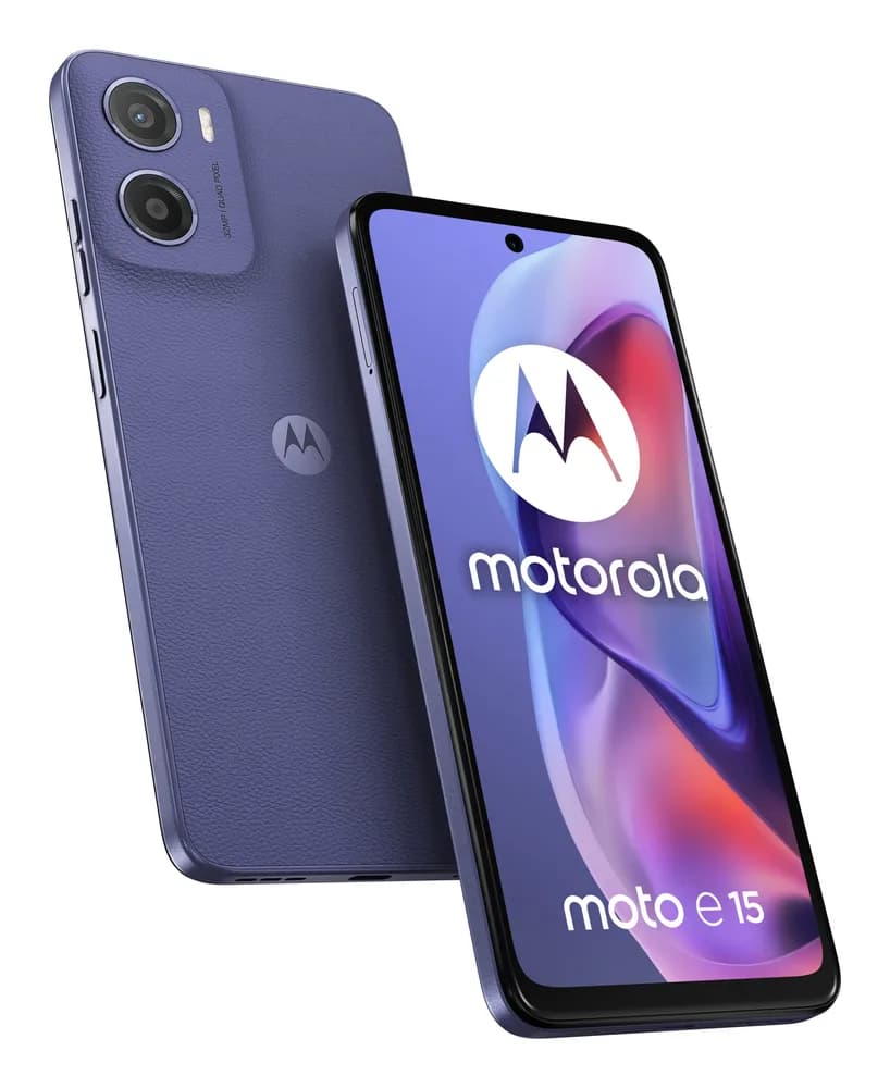 Smartphone Moto e15 64GB 2GB RAM Dual SIM Fresh Lavander "PB6S0003PL"