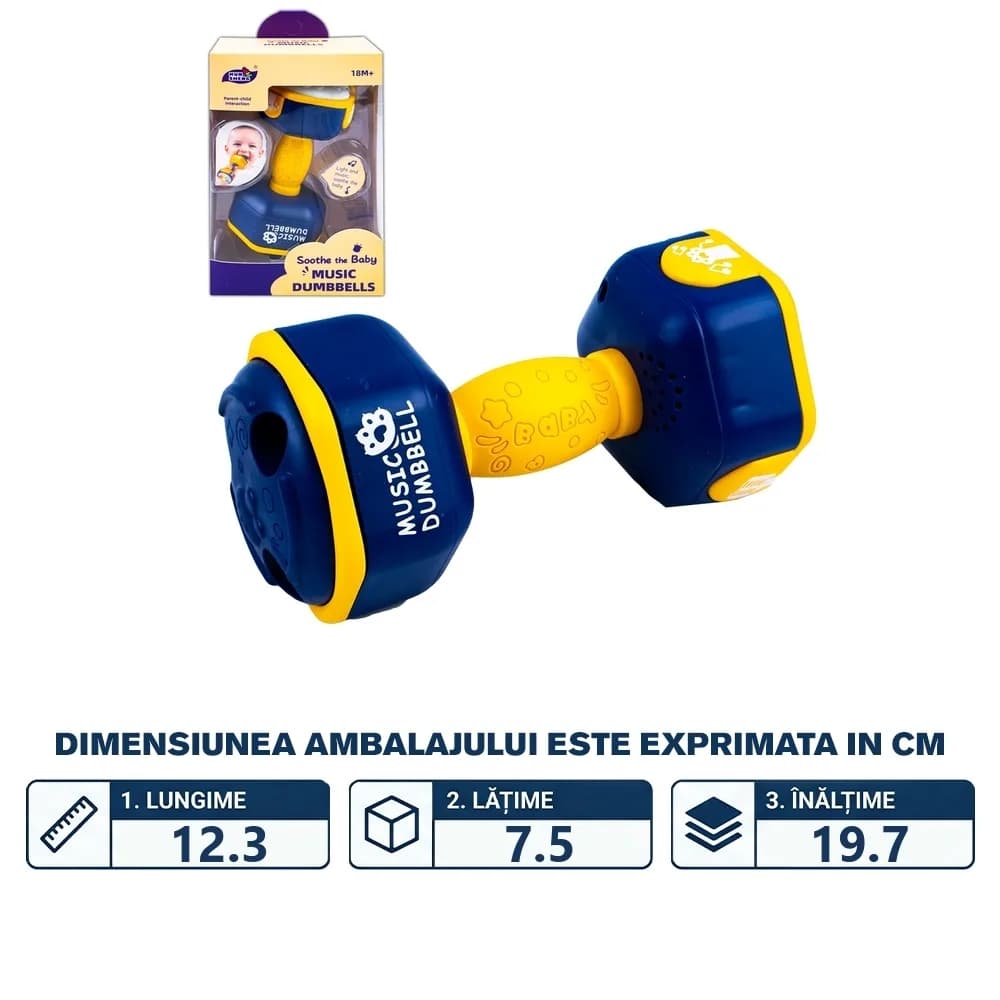 Gantera muzicala, pentru bebelusi — miniatură