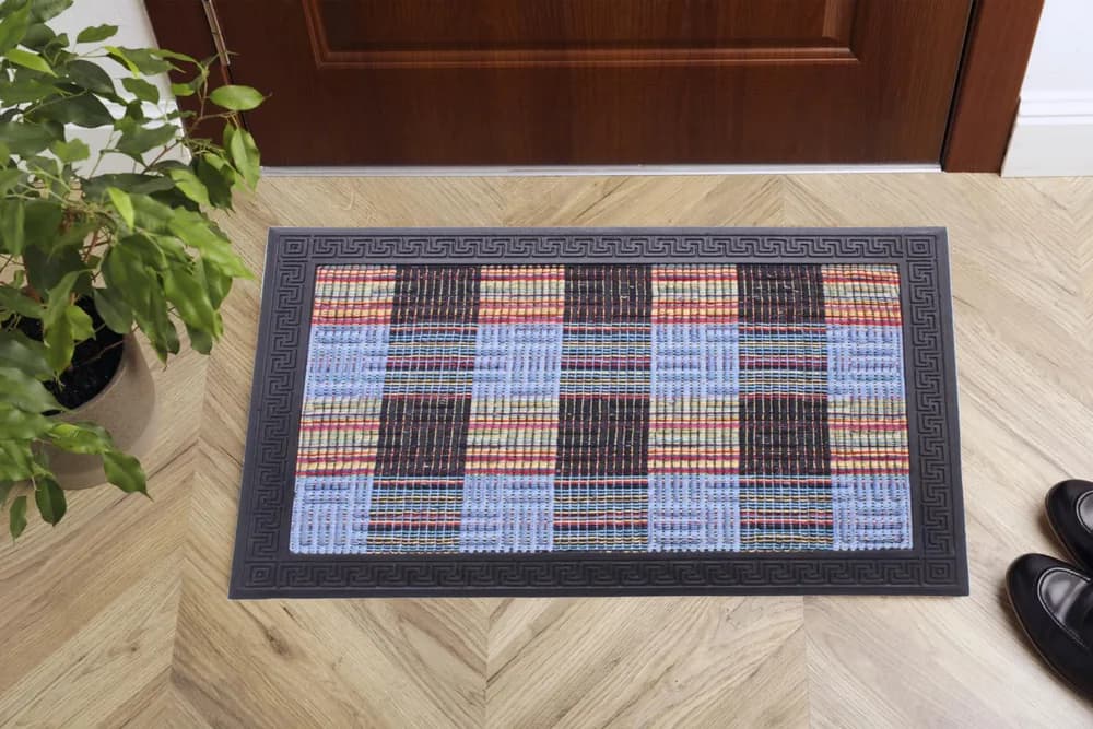 COVORAS INTRARE ANTIDERAPANT TEXTIL MULTICOLOR 40X60 CM, VANORA HOME — miniatură
