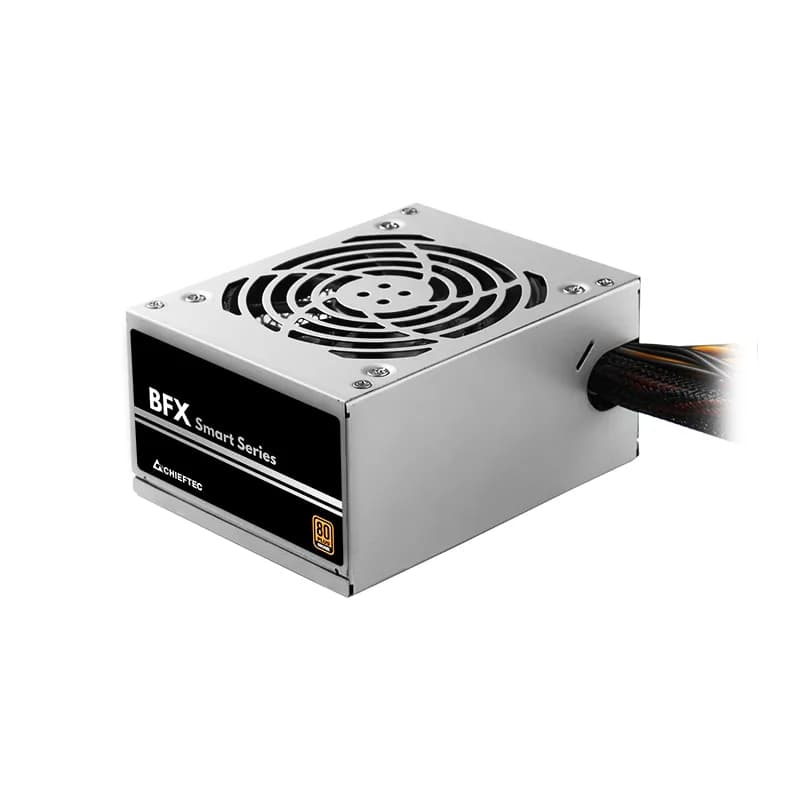 SURSA Chieftec Smart 450 W, non-modulara, certificare 80 Plus Bronze, ventilator 90mm, CPU 4+4 pin x 1, PCI-E 6+2 pin x 2, SATA x 3, "BFX-450BS" — miniatură