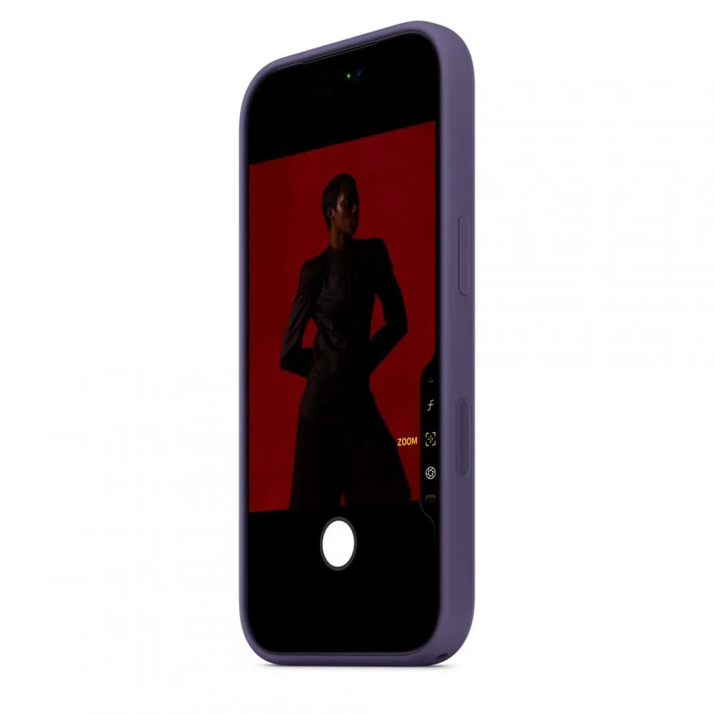 iPhone 17 Pro Silicone Case with MagSafe - Purple Fog — miniatură