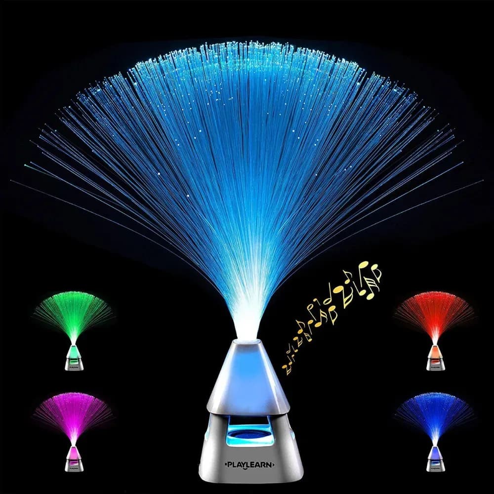 Fibre optice înalte – Bluetooth, difuzor și USB – 35cm