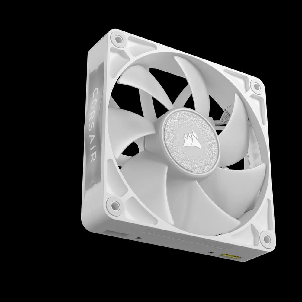 VENTILATOR Corsair iCUE LINK RX120 RGB ALB, viteza 0.400-2100 RPM +/- 10%, 10.5-74.2 CFM, Presiune Statica: 0.12-4.38 mm-H2O, 10-36dBA, Prindere magnetica, Lungime cablu 135mm "CO-9051021-WW" — miniatură