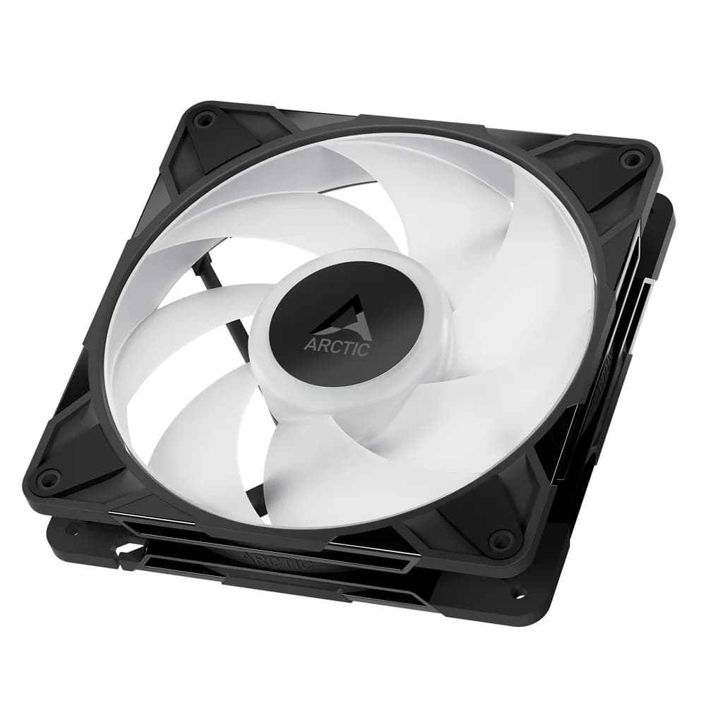 Set 3 ventilatoare Arctic "P14 Pro A-RGB - 3 Pack", 140mm, 600 - 3000 RPM, FDB, 110 cfm, 4-Pin Fan Plug + 4-Pin Socket, lungime cablu 400 mm + 80 mm Daisy-Chain, negru, "ACFAN00320A" - 4895265000447 — miniatură