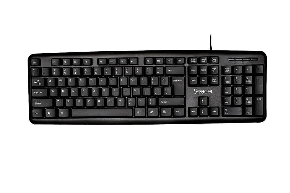 Tastatura SPACER SPKB-520, RGB, USB, negru