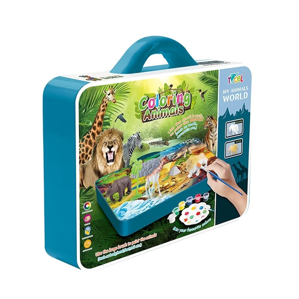 Set creativ pictura, Animale salbatice — miniatură