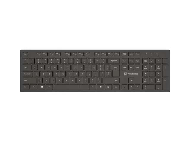 Tastatura Mecanica Gaming NATEC Herring NKL-2348, RGB, Wireless, Negru