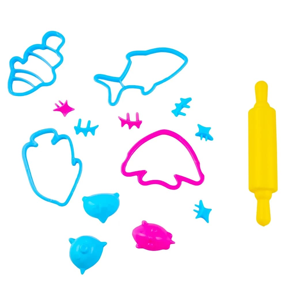 Plastilina modelaj, 10 culori, 60 g - NEBO — miniatură