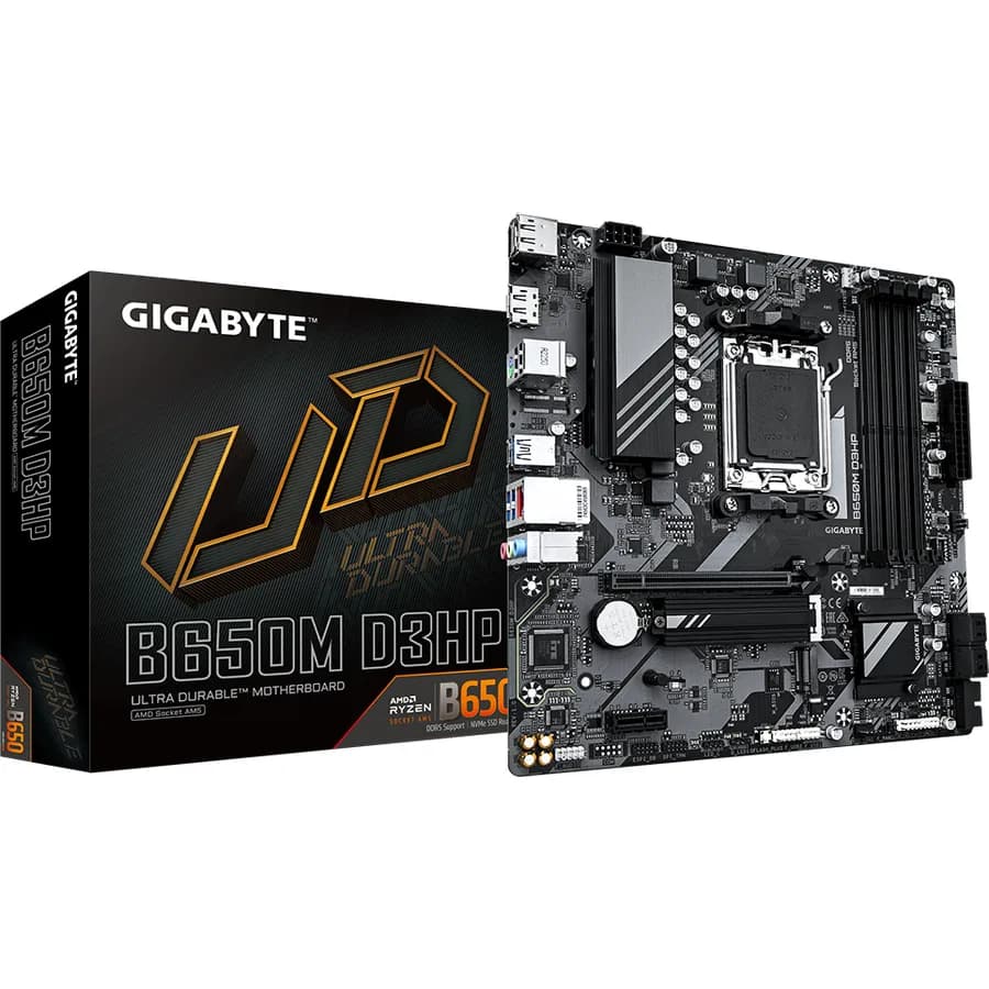 Placa de baza Gigabyte B650M D3HP, Socket AM5, DDR5, Micro-ATX