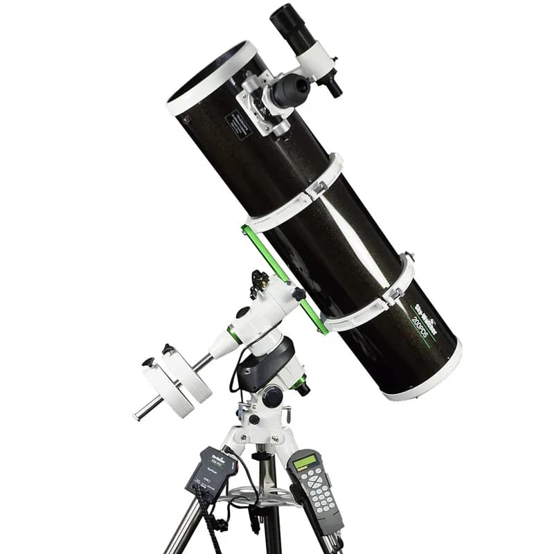 Tub Newton SkyWatcher Explorer-200PDS 200/1000 cu focalizator Crayford cu două viteze (1:10), pe montură EQ5 GoTo