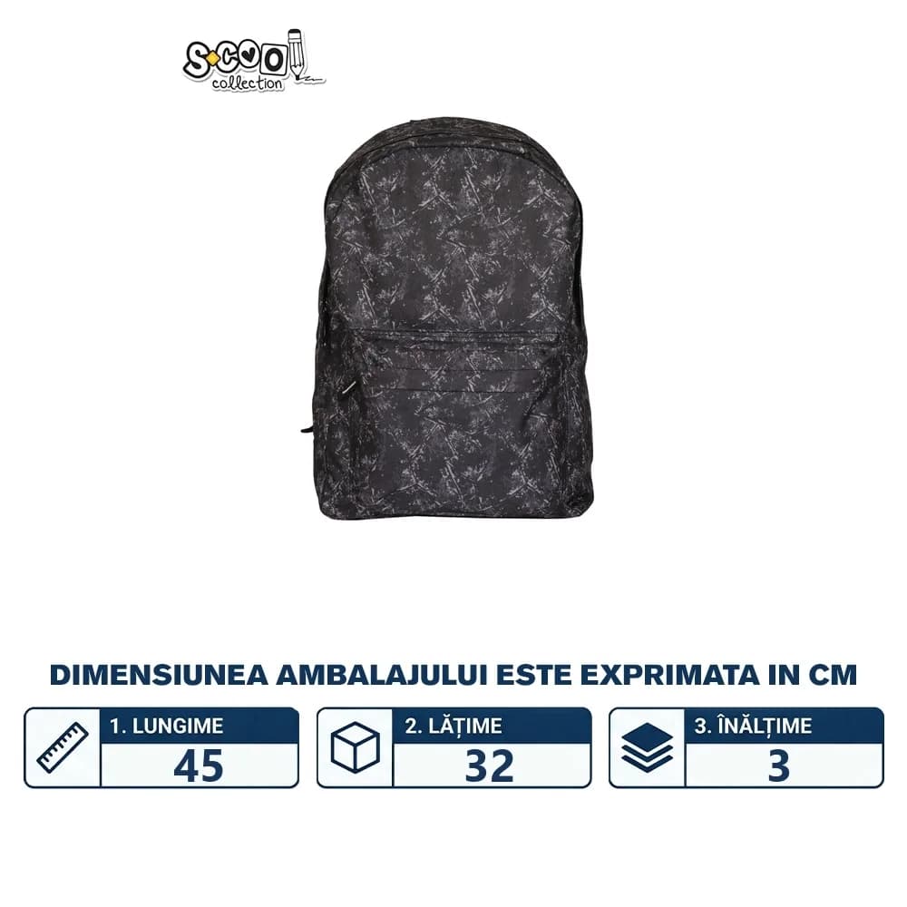 Ghiozdan CLASSIC, 30x16x43 cm - S-COOL — miniatură