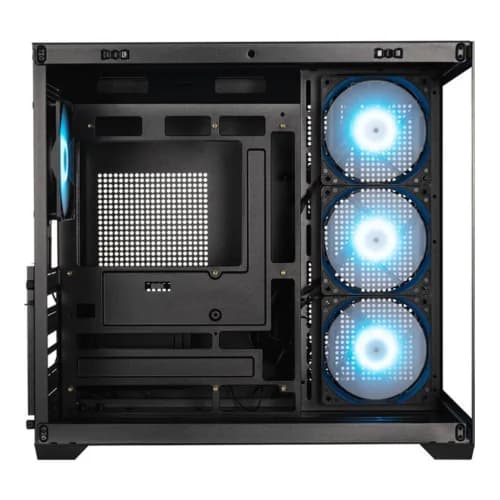 CARCASA PCCooler "C3 T700 ARGB", middle tower, gaming, fara sursa, suporta 10xfan, 4xfan inclus, USB Type-C x 1, USB 3.0 x 1, USB 2.0 x 1, audio+mic, 7 sloturi expansiune, negru, "C3 T700 ARGB BK" — miniatură