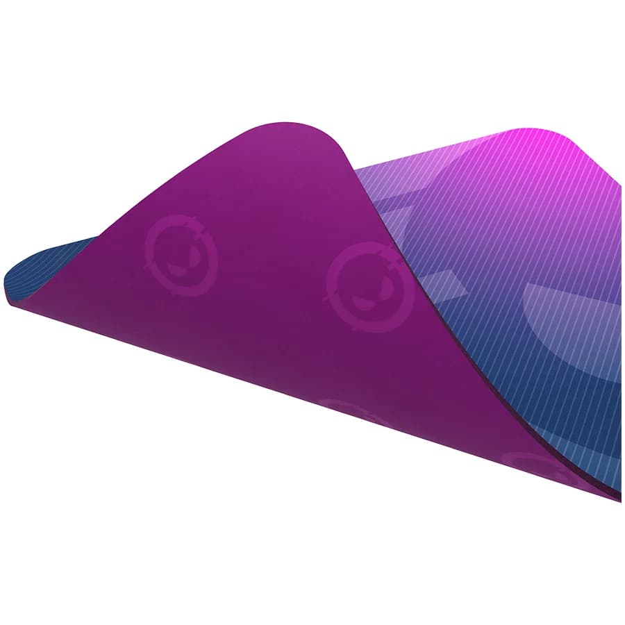 Lorgar Main 133, Gaming mouse pad, High-speed surface, Purple anti-slip rubber base, size: 360mm x 300mm x 3mm, weight 0.2kg "LRG-GMP133" — miniatură