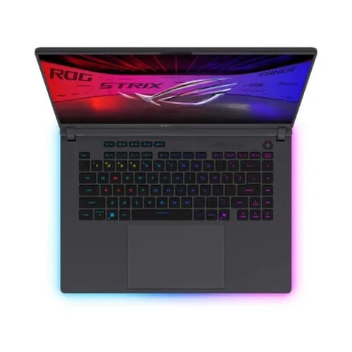 Laptop Gaming ASUS ROG Strix G16, cu procesor Intel Core Ultra 7 255HX, 16'' IPS, 32 GB DDR5, 1 TB, NVIDIA GeForce RTX 5070 Ti, 12GB GDDR7, Fara OS — miniatură