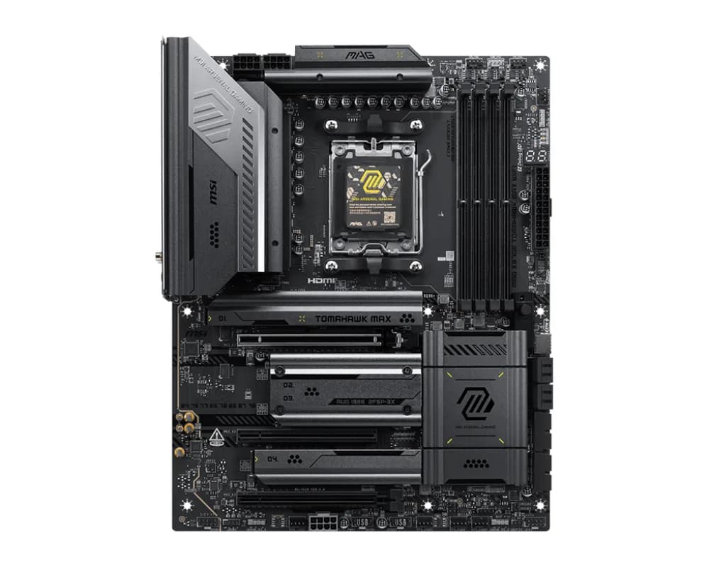Placa de baza MSI MAG X870E TOMAHAWK MAX WIFI, Socket AM5, DDR5, PCI-E 5.0 "MAG X870E TOMAHAWK MAX WIFI" — miniatură