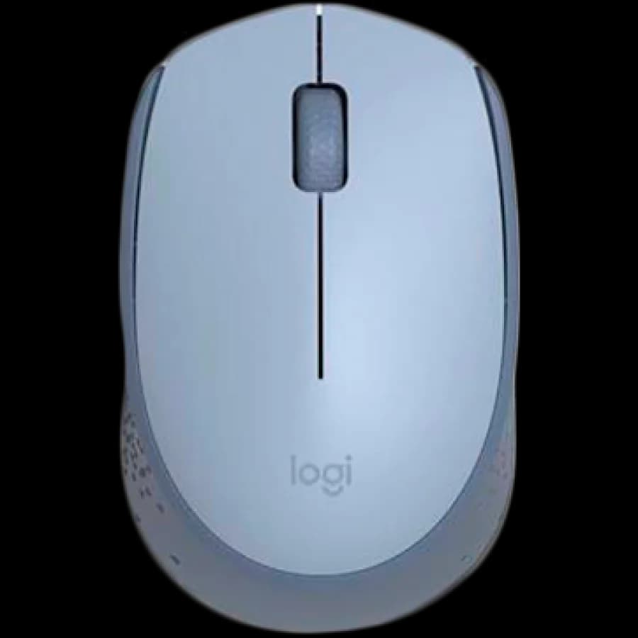 LOGITECH M171 Wireless Mouse - BLUE GREY "910-006866"