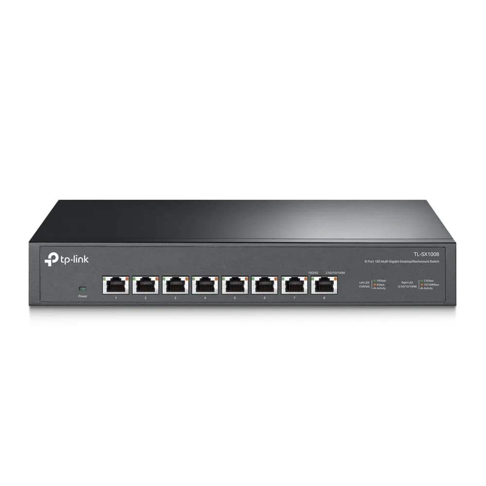 SWITCH TP-LINK 8 porturi 10G carcasa metalica "TL-SX1008"
