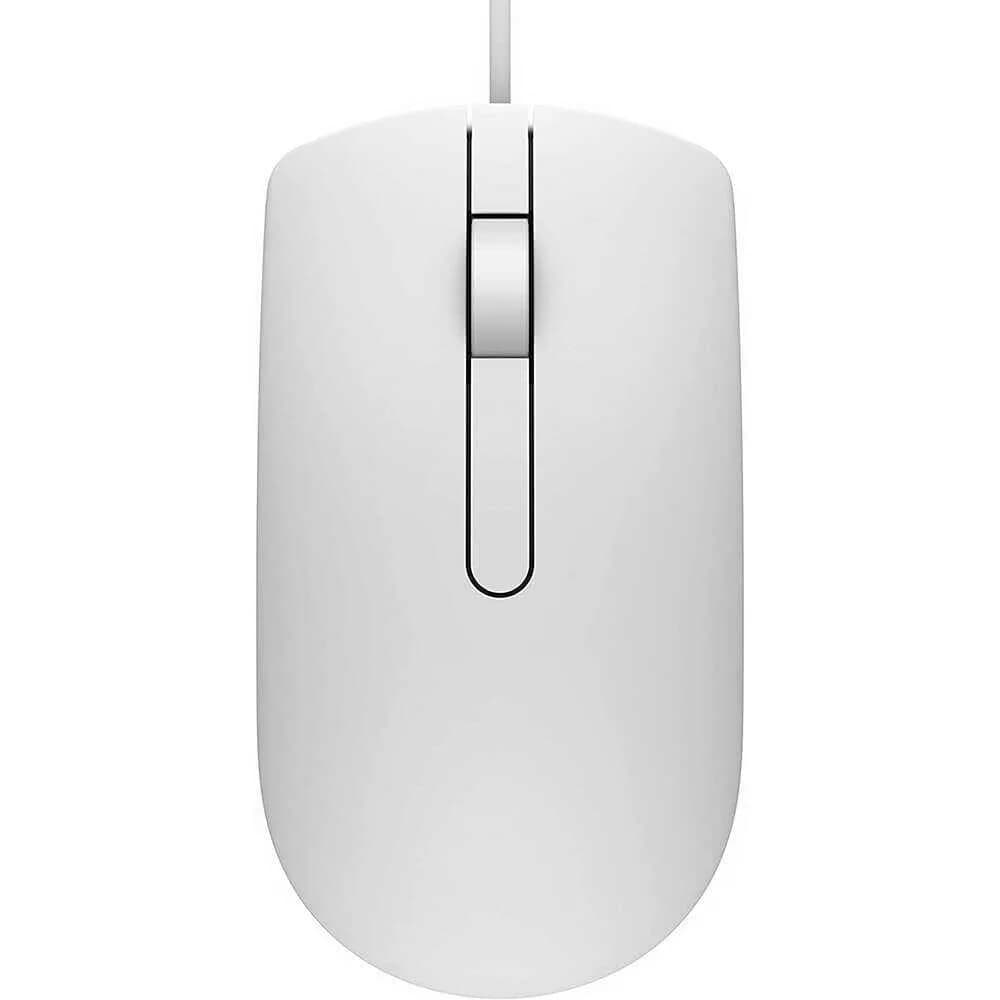 Mouse DELL MS116, 1000 dpi, alb