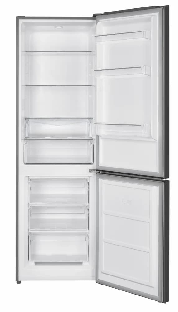 Combina frigorifica HEINNER HC-HM315XE++, 315 l, Clasa E, Aspect Inox