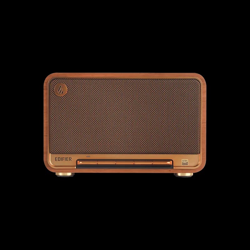 BOXE EDIFIER desktop bluetooth, RMS: 60W (2 x 15W, 1 x 30W), Bluetooth 5.3, AUX, Wi-Fi, USB-C, brown, "D32-BR" — miniatură