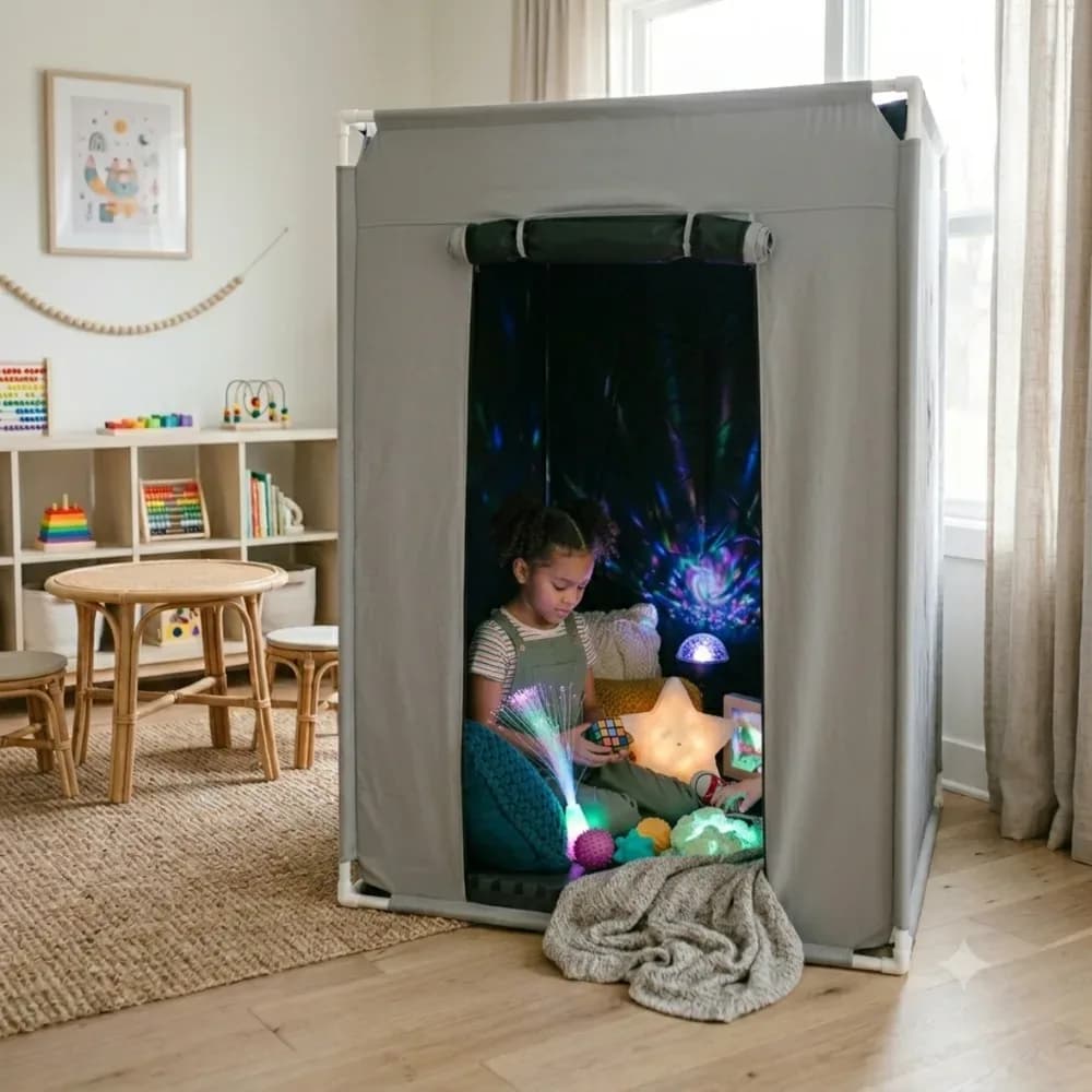 Cort-bârlog întunecat 1,2m x 1,8m – uriaș..