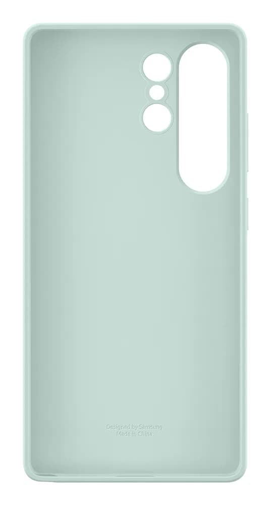 Capac protectie spate Silicone Case Galaxy S25 Ultra (S938) Verde Mint "EF-PS938CMEGWW" — miniatură