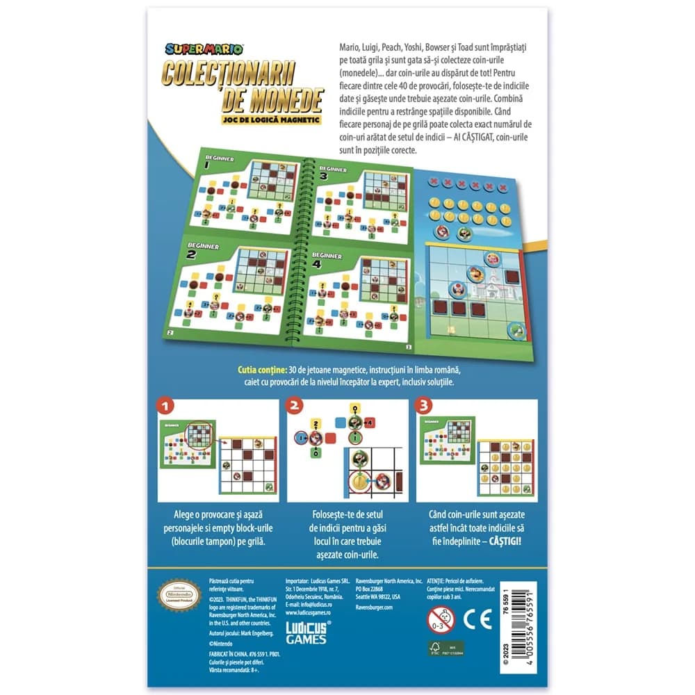 Thinkfun - Super Mario Coin Collector — miniatură
