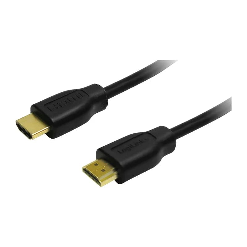 CABLU video LOGILINK, HDMI (T) la HDMI (T), 1m, conectori auriti, rezolutie maxima 4K UHD (3840 x 2160) la 30 Hz, negru, "CH0035"