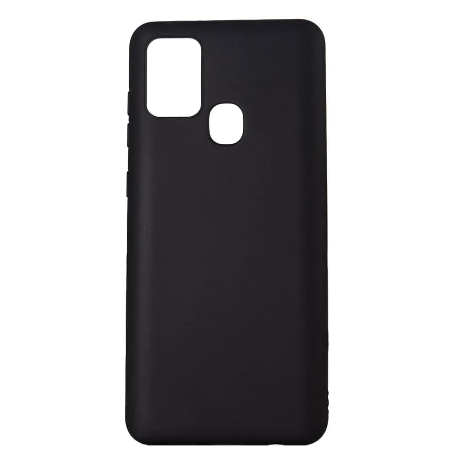 Husa Samsung Galaxy A21S Spacer, negru, grosime 1.5mm, material flexibil TPU "SPPC-SM-GX-A21S-TPU" — miniatură