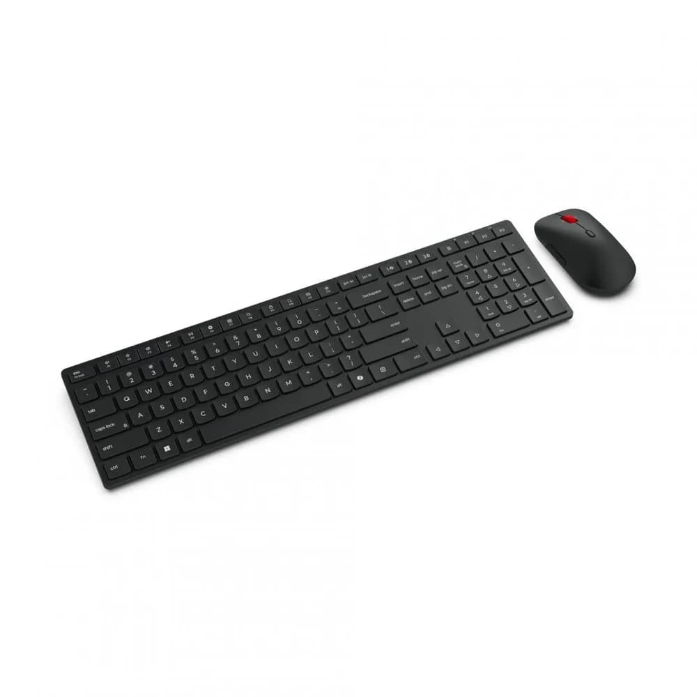 Kit Wireless tastatura si mouse Lenovo 4X31S04810, taste numerice, Negru — miniatură