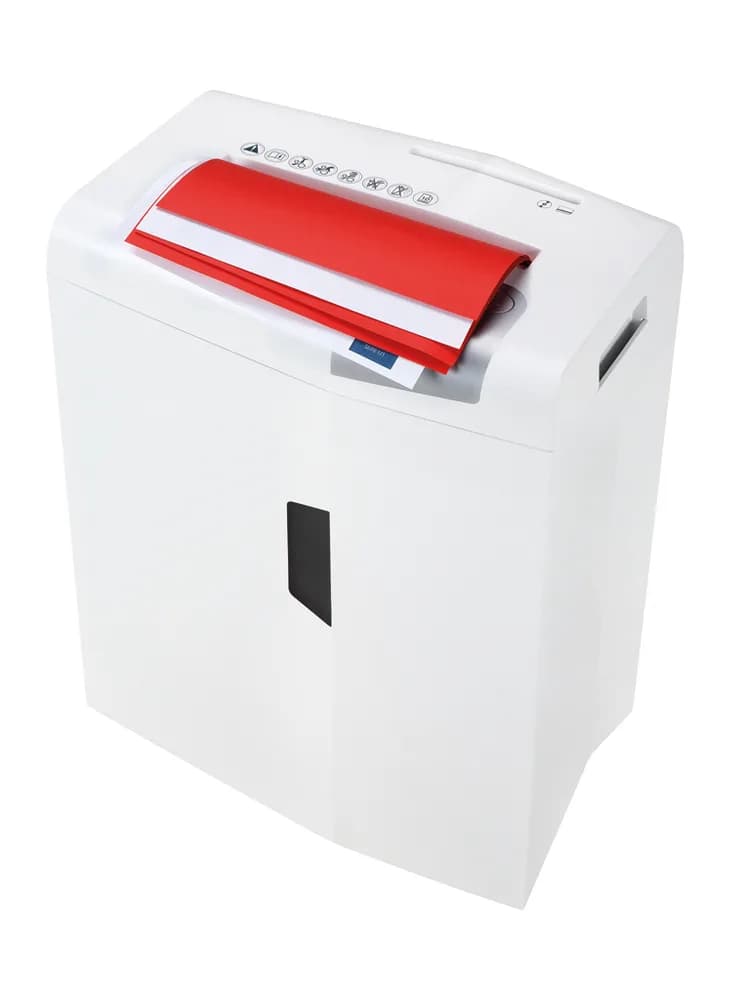 Distrugator documente manual HSM ShredStar X10, 10 coli, cross cut (4.5 x 30mm), securitate 4 "H-1045111" — miniatură