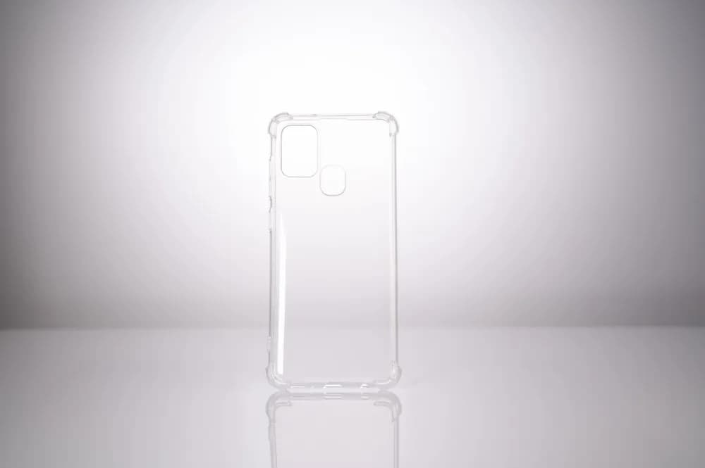 Husa Samsung Galaxy A21S Spacer, transparenta, grosime 1.5mm, protectie suplimentara antisoc la colturi, material flexibil TPU "SPPC-SM-GX-A21S-CLR" — miniatură