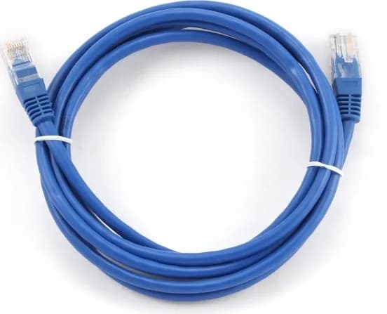 PATCH CORD UTP GEMBIRD Cat5e, cupru-aluminiu, 2 m, albastru, AWG26, "PP12-2M/B" — miniatură