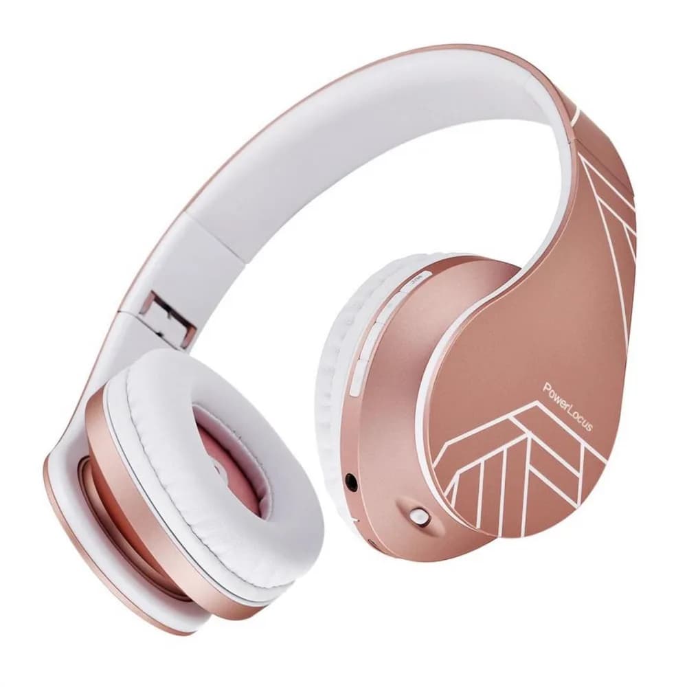 Casti Over-ear PowerLocus P2, Wireless, Roz — miniatură