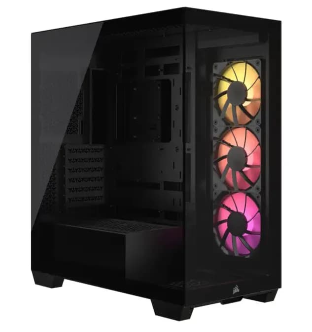 Carcasa CORSAIR 3500X ARGB, Mid Tower, Black