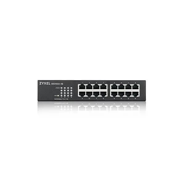 ZYXEL GS1100-16S 16-port GBE UNMG SWITCH — miniatură