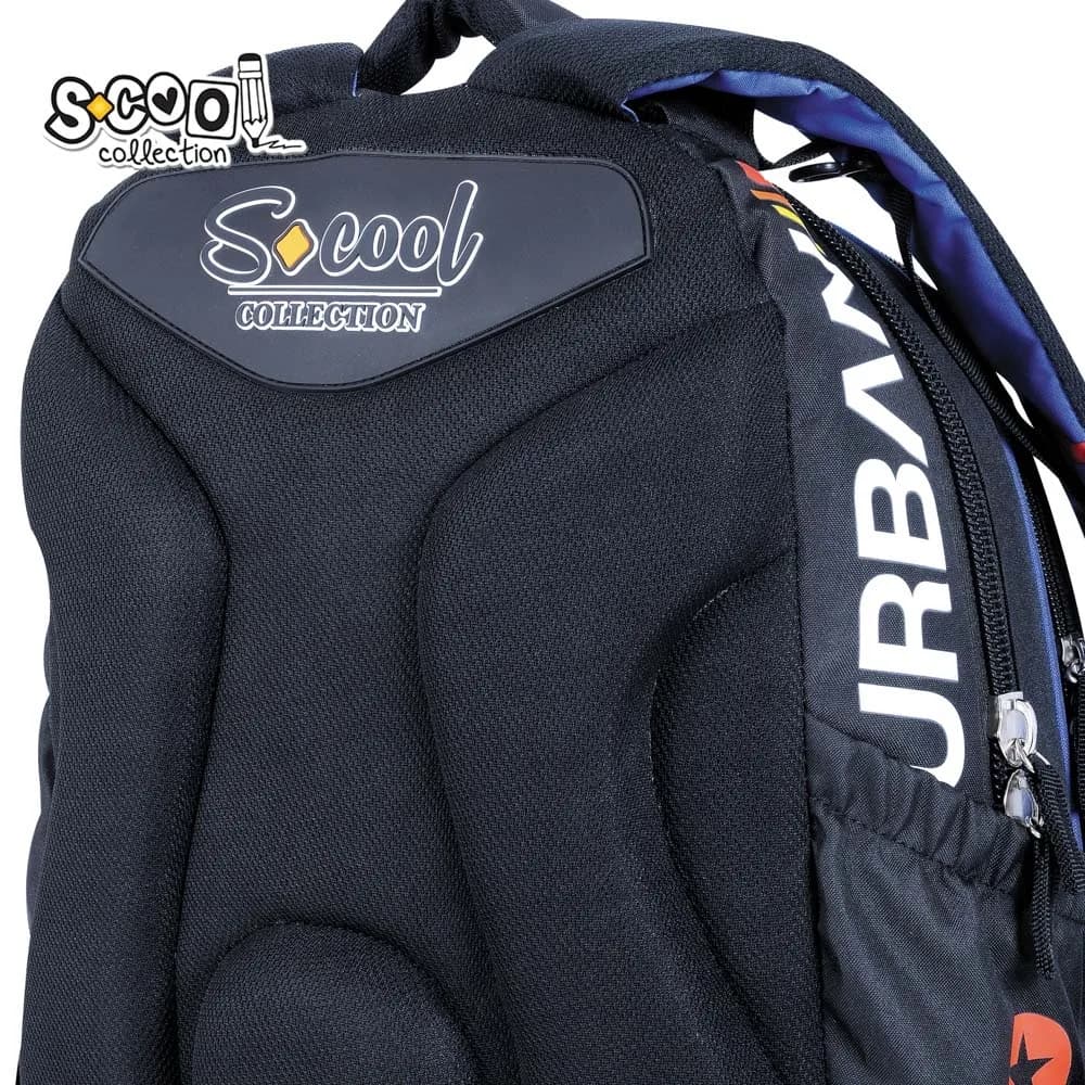 Ghiozdan anatomic light, 41x28x17 cm, URBAN WEAR - S-COOL — miniatură