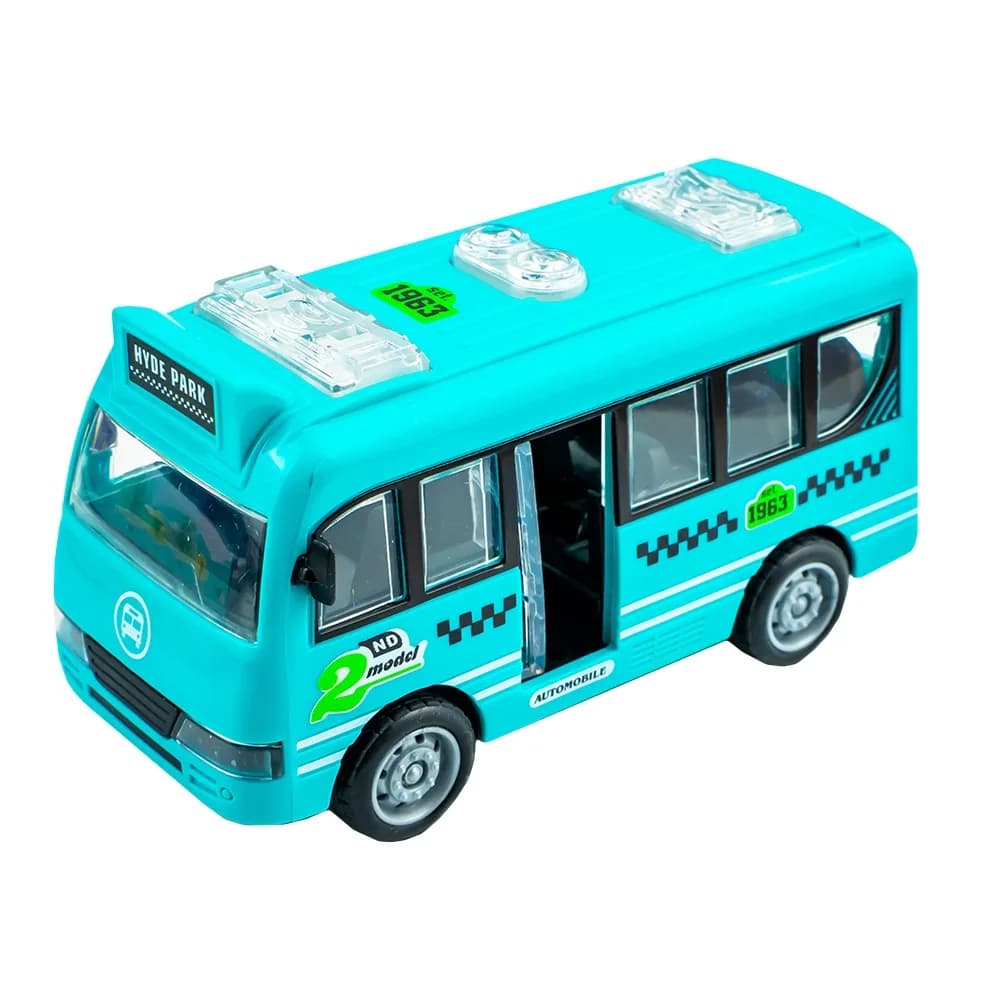 Autobuze cu frictiune, 12 buc/set — miniatură