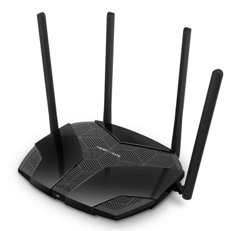 Router wireless MERCUSYS MR60X, WIFI 6, Dual Band — miniatură